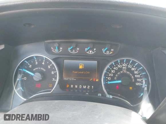 2014 Ford F-150 XL with VIN 1FTFX1EF3EKE72732, listed as a IAAI auction lot 41277885 with 153,712 mi miles. Bid and sale history available at carsss.com. Image 7.