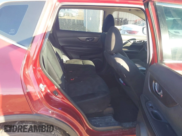 2016 Nissan Rogue SV with VIN 5N1AT2MT4GC738108, listed as a IAAI auction lot 41021683 with 190,101 mi miles. Bid and sale history available at carsss.com. Image 8.
