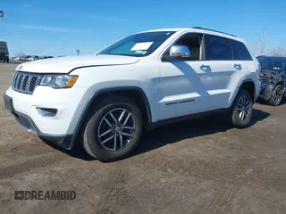 2017 Jeep Grand Cherokee Limited with VIN 1C4RJFBG6HC754452, listed as a IAAI auction lot 42036894 with 52,563 mi miles. Bid and sale history available at carsss.com. Image 18.