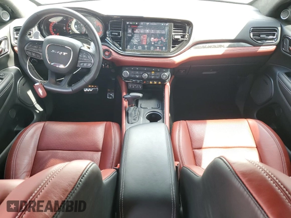 2024 Dodge Durango SRT Hellcat Premium with VIN 1C4SDJH98RC228524, listed as a Copart auction lot 57474325 with 5,528 mi miles and Salvage title. Bid and sale history available at DreamBid. Image 8.