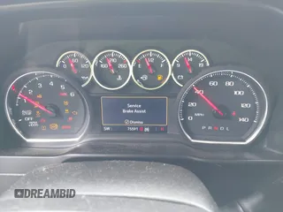 2019 Chevrolet Silverado 1500 RST with VIN 1GCRYEED3KZ363738, listed as a IAAI auction lot 42157747 with 75,591 mi miles and . Bid and sale history available at DreamBid. Image 7.