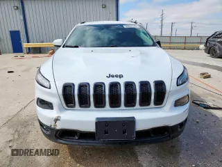 2018 Jeep Cherokee Latitude Plus with VIN 1C4PJMLB0JD609728, listed as a Copart auction lot 59684145 with 54,753 mi miles and Salvage title. Bid and sale history available at DreamBid. Image 5.