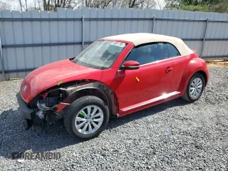 2019 Volkswagen Beetle S with VIN 3VW5DAAT6KM504820, listed as a Copart auction lot 48891795 with 81,547 mi miles and Salvage title. Bid and sale history available at DreamBid. Image 1.