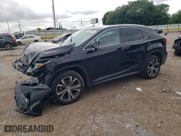 2016 Lexus RX 350 with VIN 2T2ZZMCAXGC010085, listed as a Copart auction lot 58309285 with 70,053 mi miles and Salvage title. Bid and sale history available at DreamBid. Image 1.