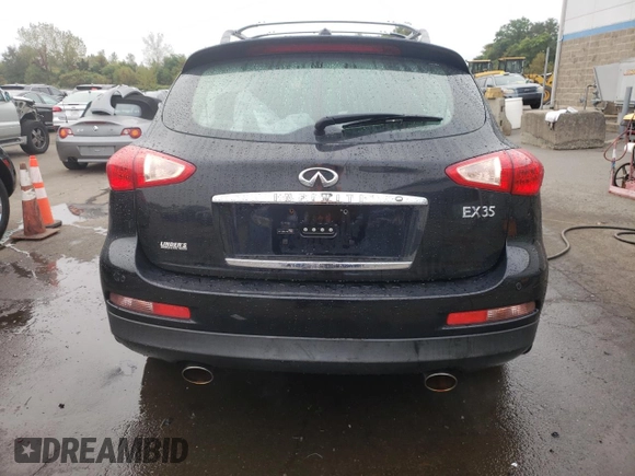 2010 Infiniti EX Journey with VIN JN1AJ0HR6AM757969, listed as a Copart auction lot 73032864 with 122,369 mi miles and Salvage Title. Bid and sale history available at DreamBid. Image 6.