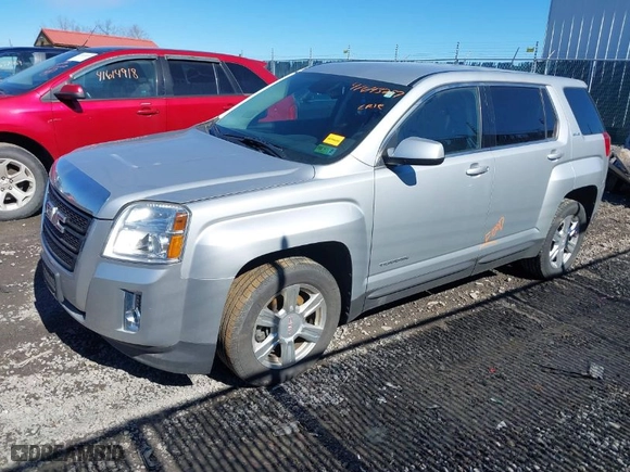 2014 GMC Terrain SLE with VIN 2GKALMEK0E6143739, listed as a IAAI auction lot 41643257 with 87,941 mi miles. Bid and sale history available at carsss.com. Image 2.