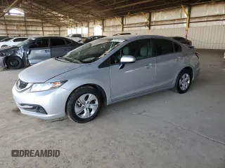 2014 Honda Civic Sedan LX with VIN 19XFB2F56EE018939, listed as a Copart auction lot 51476325 with 143,704 mi miles and Salvage Title. Bid and sale history available at carsss.com. Image 1.