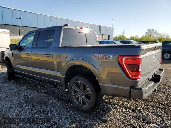 2021 Ford F-150 XL with VIN 1FTFW1E55MFA77310, listed as a Copart auction lot 56179055 with 48,990 mi miles and Salvage title. Bid and sale history available at DreamBid. Image 2.