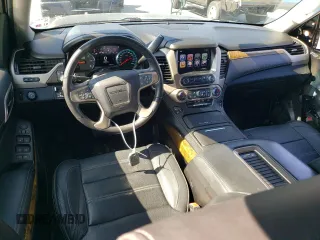 2017 GMC Yukon Denali with VIN 1GKS1CKJ5HR363368, listed as a Copart auction lot 46167715 with 134,515 mi miles and Salvage Title. Bid and sale history available at carsss.com. Image 8.