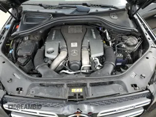 2017 Mercedes-Benz GLS 63 AMG with VIN 4JGDF7FE0HA773161, listed as a Copart auction lot 50959745 with 72,684 mi miles and Salvage Title. Bid and sale history available at DreamBid. Image 12.