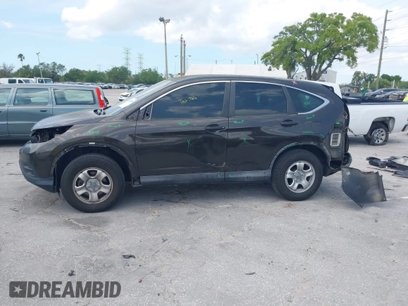 2013 Honda CR-V LX with VIN 5J6RM3H35DL038057, listed as a IAAI auction lot 41878198 with 138,196 mi miles. Bid and sale history available at carsss.com. Image 15.