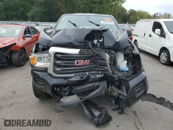 2019 GMC Canyon 4WD Elevation Standard with VIN 1GTH6BEN1K1297343, listed as a Copart auction lot 72567424 with 0 mi miles and Salvage Title. Bid and sale history available at carsss.com. Image 5.