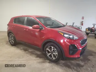 2020 Kia Sportage LX with VIN KNDPM3ACXL7725095, listed as a Copart auction lot 51102965 with 28,759 mi miles and Salvage Title. Bid and sale history available at carsss.com. Image 4.