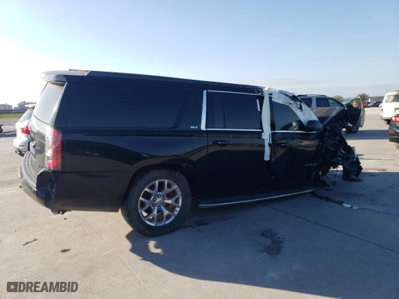 2017 GMC Yukon XL SLT with VIN 1GKS2GKC9HR386979, listed as a Copart auction lot 52770285 with 0 mi miles and Salvage Title. Bid and sale history available at carsss.com. Image 3.