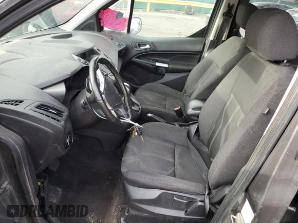 2016 Ford Transit Connect XLT with VIN NM0GE9F73G1284833, listed as a Copart auction lot 54872305 with 168,256 mi miles and Salvage title. Bid and sale history available at DreamBid. Image 7.