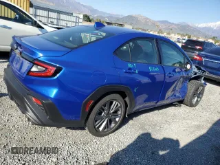 2023 Subaru WRX with VIN JF1VBAB60P8812195, listed as a Copart auction lot 50088245 with 22,588 mi miles and Salvage title. Bid and sale history available at DreamBid. Image 3.