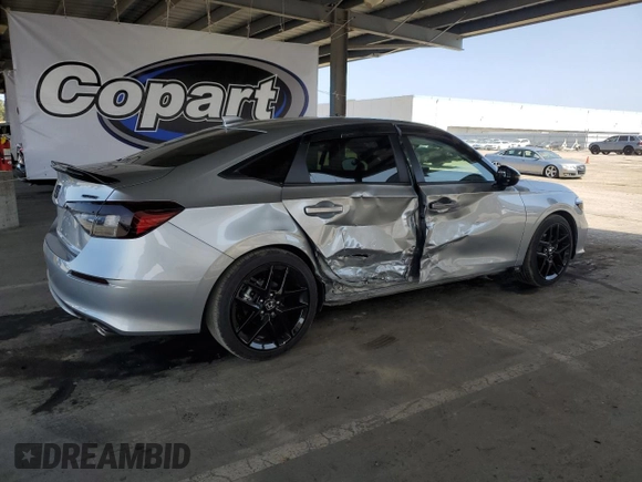 2025 Honda Civic Sport z VIN 2HGFE2F53SH549542, wystawiony jako Copart lot #54996415 z przebiegiem 5 000 mil mil oraz Szkoda całkowita • Salvage title. Historia ofert i sprzedaży dostępna na DreamBid. Obrazek 3.
