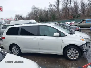 2015 Toyota Sienna Ltd with VIN 5TDDK3DC9FS115784, listed as a IAAI auction lot 41355934 with 125,675 mi miles. Bid and sale history available at carsss.com. Image 13.