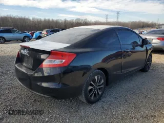 2013 Honda Civic Cpe EX with VIN 2HGFG3B81DH510662, listed as a Copart auction lot 46478855 with 0 mi miles and Salvage Title. Bid and sale history available at carsss.com. Image 3.