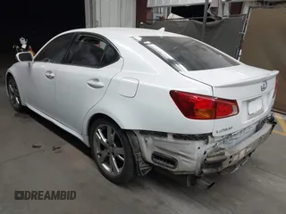 2009 Lexus IS 250 with VIN JTHBK262195091981, listed as a IAAI auction lot 42369640 with 103,456 mi miles and . Bid and sale history available at DreamBid. Image 3.