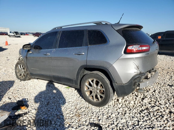 2015 Jeep Cherokee Latitude with VIN 1C4PJLCB8FW690595, listed as a Copart auction lot 48323925 with 0 mi miles and Salvage Title. Bid and sale history available at carsss.com. Image 2.