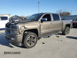 2014 Chevrolet Silverado 1500 High Country with VIN 3GCUKTEC1EG382283, listed as a Copart auction lot 88636695 with 0 mi miles and Salvage Title. Bid and sale history available at carsss.com. Image 1.