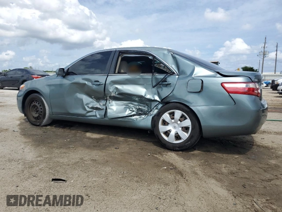 2007 Toyota Camry CE with VIN 4T1BE46K27U627260, listed as a Copart auction lot 54278335 with 48,427 mi miles and Salvage Title. Bid and sale history available at DreamBid. Image 2.