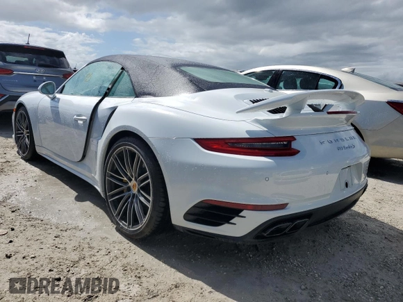2019 Porsche 911 Turbo S with VIN WP0CD2A93KS144403, listed as a Copart auction lot 74988704 with Not Provided miles and Non Repairable. Bid and sale history available at DreamBid. Image 2.