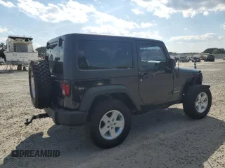 2014 Jeep Wrangler Sport with VIN 1C4AJWAG4EL233014, listed as a Copart auction lot 49868955 with 190,623 mi miles and Salvage Title. Bid and sale history available at carsss.com. Image 3.