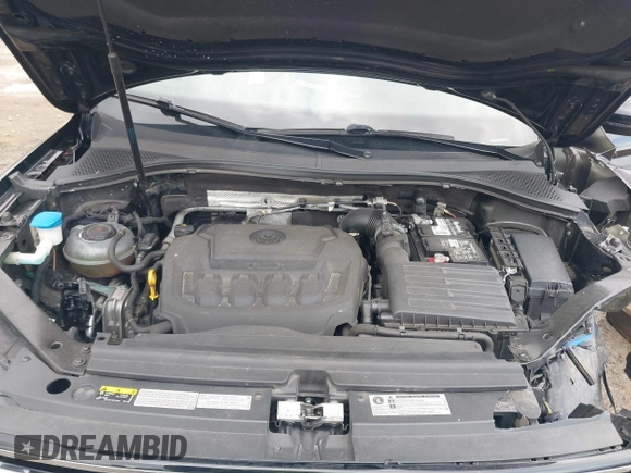 2019 Volkswagen Tiguan S with VIN 3VV0B7AX0KM046024, listed as a IAAI auction lot 41924867 with 126,729 mi miles and . Bid and sale history available at DreamBid. Image 10.