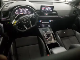 2018 Audi SQ5 Prestige with VIN WA1C4AFY6J2126545, listed as a Copart auction lot 62265185 with 78,396 mi miles and Salvage title. Bid and sale history available at DreamBid. Image 8.