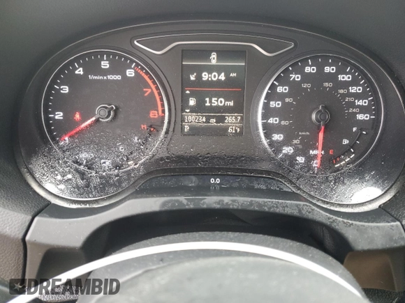 2016 Audi A3 Premium Plus z VIN WAUE8GFF6G1010696, wystawiony jako Copart lot #56878435 z przebiegiem 100 234 mil mil oraz Szkoda całkowita • Salvage title. Historia ofert i sprzedaży dostępna na DreamBid. Obrazek 9.