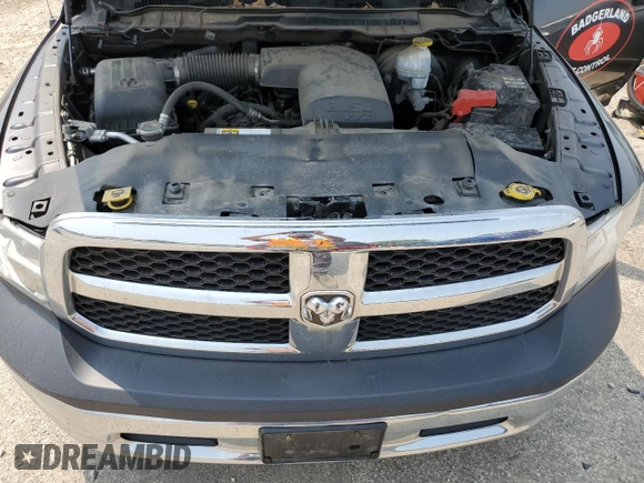 2018 Ram 1500 Tradesman z VIN 3C6JR6DG8JG250868, wystawiony jako Copart lot #58997015 z przebiegiem 109 142 mil mil oraz Czysty tytuł • Clean title. Historia ofert i sprzedaży dostępna na DreamBid. Obrazek 11.