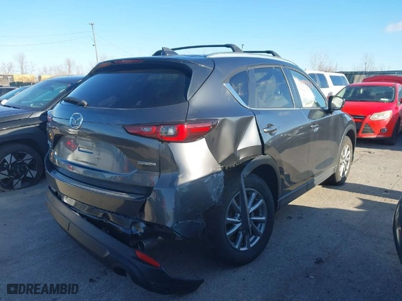 2022 Mazda CX-5 2.5 S Carbon Edition with VIN JM3KFBCM8N0562891, listed as a IAAI auction lot 41099357 with NaN miles. Bid and sale history available at carsss.com. Image 4.