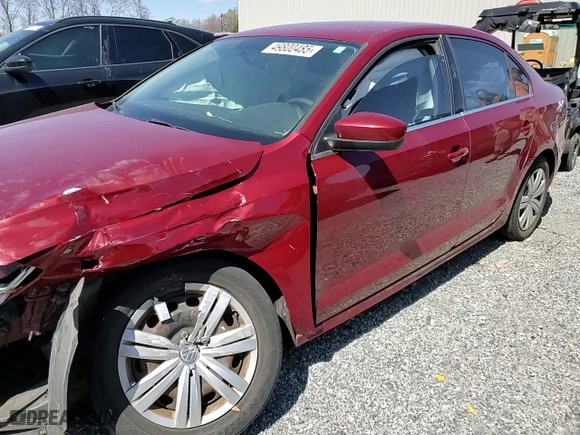 2017 Volkswagen Jetta 1.4T S with VIN 3VW2B7AJ5HM331150, listed as a Copart auction lot 49800485 with 97,712 mi miles and Salvage Title. Bid and sale history available at carsss.com. Image 11.