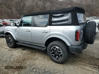 2024 Ford Bronco Outer Banks with VIN 1FMEE8BP2RLA43360, listed as a Copart auction lot 51210275 with 575 mi miles and Salvage title. Bid and sale history available at DreamBid. Image 2.