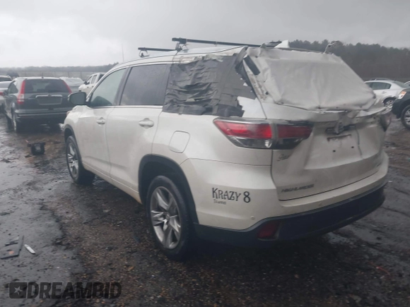 2015 Toyota Highlander Limited z VIN 5TDYKRFH0FS060168, wystawiony jako IAAI lot #41547029 z przebiegiem 196 906 mil mil oraz . Historia ofert i sprzedaży dostępna na DreamBid. Obrazek 3.