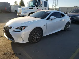 2016 Lexus RC 350 with VIN JTHHE5BC2G5012784, listed as a Copart auction lot 79647144 with 159,041 mi miles and Salvage Title. Bid and sale history available at carsss.com. Image 1.