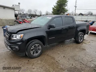 2022 Chevrolet Colorado 2WD Z71 with VIN 1GCGSDEN1N1114398, listed as a Copart auction lot 84839544 with 62,270 mi miles and Salvage Title. Bid and sale history available at carsss.com. Image 1.