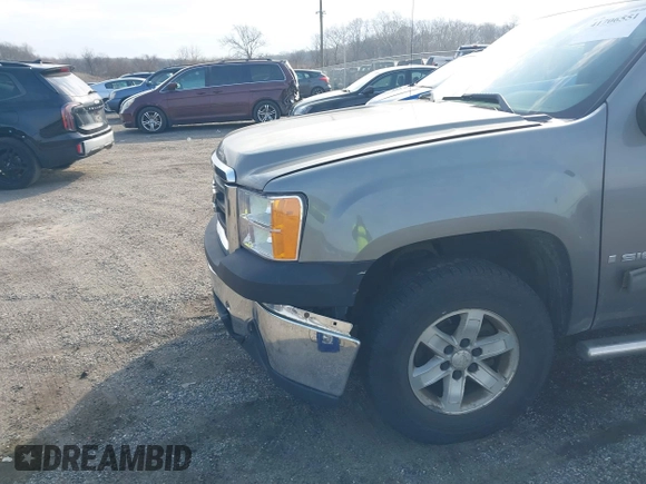 2009 GMC Sierra 1500 SLE with VIN 1GTEK29029Z101869, listed as a IAAI auction lot 41706551 with 151,208 mi miles. Bid and sale history available at carsss.com. Image 6.