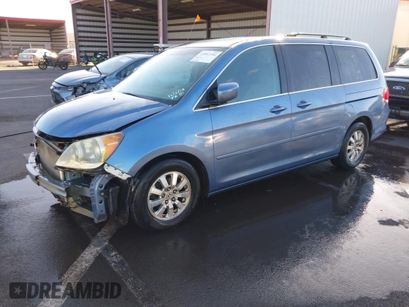 2008 Honda Odyssey EX with VIN 5FNRL38488B025930, listed as a IAAI auction lot 41062184 with 203,142 mi miles and . Bid and sale history available at DreamBid. Image 18.