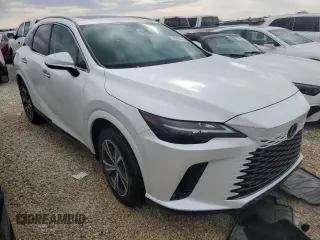 2024 Lexus RX with VIN 2T2BAMBA9RC042958, listed as a Copart auction lot 74355544 with 3,091 mi miles and Non Repairable. Bid and sale history available at carsss.com. Image 4.