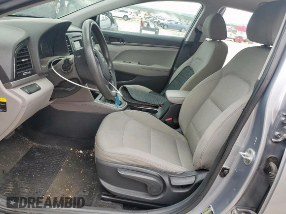 2017 Hyundai Elantra SE with VIN 5NPD74LF4HH134559, listed as a Copart auction lot 57276095 with 121,345 mi miles and Salvage title. Bid and sale history available at DreamBid. Image 7.