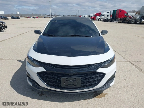 2020 Chevrolet Malibu RS with VIN 1G1ZG5ST2LF146319, listed as a IAAI auction lot 38632912 with 23,480 mi miles. Bid and sale history available at carsss.com. Image 13.