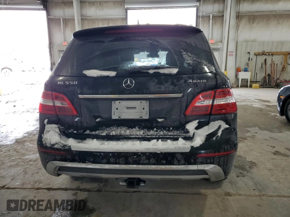 2014 Mercedes-Benz M 550 with VIN 4JGDA7DB2EA277068, listed as a Copart auction lot 45890855 with 90,006 mi miles and Salvage Title. Bid and sale history available at carsss.com. Image 6.