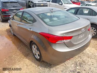2013 Hyundai Elantra GLS with VIN 5NPDH4AE6DH393782, listed as a IAAI auction lot 42007025 with 96,918 mi miles. Bid and sale history available at carsss.com. Image 3.