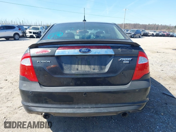 2010 Ford Fusion SPORT with VIN 3FAHP0DC4AR261402, listed as a IAAI auction lot 41751517 with 216,670 mi miles. Bid and sale history available at carsss.com. Image 17.
