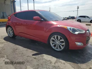 2015 Hyundai Veloster with VIN KMHTC6AD0FU238274, listed as a Copart auction lot 65181205 with 143,112 mi miles and Clean title. Bid and sale history available at DreamBid. Image 4.