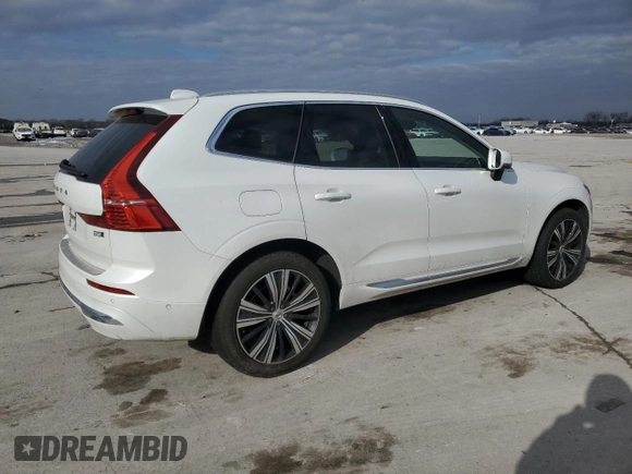 2023 Volvo XC60 Plus Bright Theme with VIN YV4L12RN9P1321783, listed as a Copart auction lot 88428545 with 16,395 mi miles and Salvage Title. Bid and sale history available at carsss.com. Image 3.