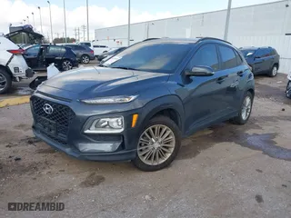 2021 Hyundai Kona SEL with VIN KM8K22AA0MU621352, listed as a IAAI auction lot 41535153 with 1 mi miles. Bid and sale history available at carsss.com. Image 2.